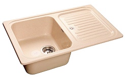 Granfest Мойка кухонная Standart GF-S780L Бежевый – фотография-1